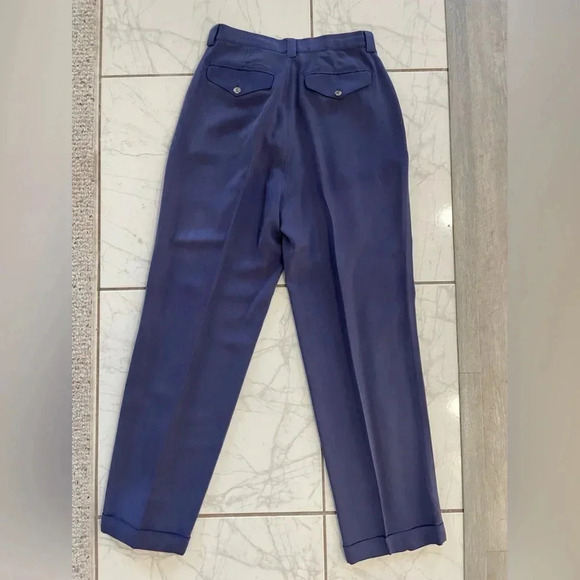 Vintage Tommy Bahama Silk Pants 27 - Picture 2 of 7